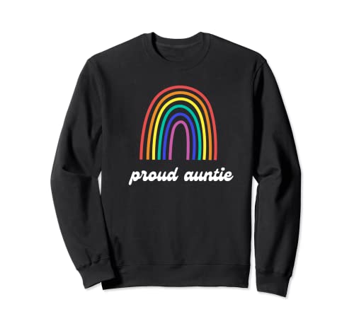 Orgullo Gay Orgullo Tía LGTB LGTBQ Tía Arco Iris Lindo Sudadera