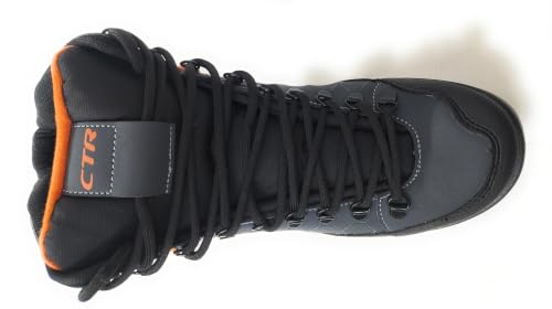 Image of ADD GEAR CTR - Trekking Waterproof Lightweight High Ankle Shoes Anti-Skid Hiking, Sahyadri Mountain Boots for Men and Women in Action Sherpa-2 (Cement)