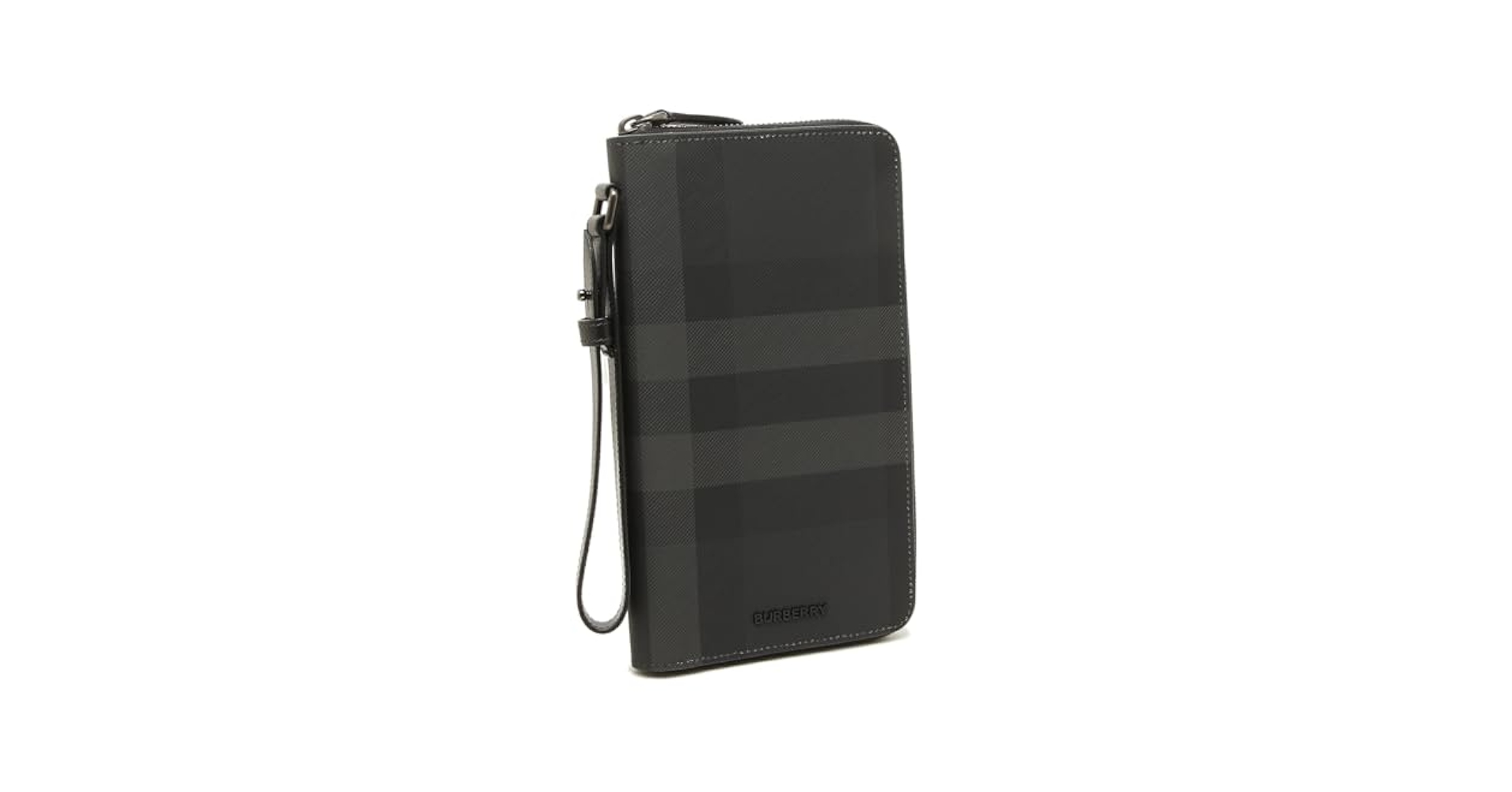 Burberry グレー チェック柄 パスポートケース Burberry グレー チェック柄 パスポートケース Check Passport