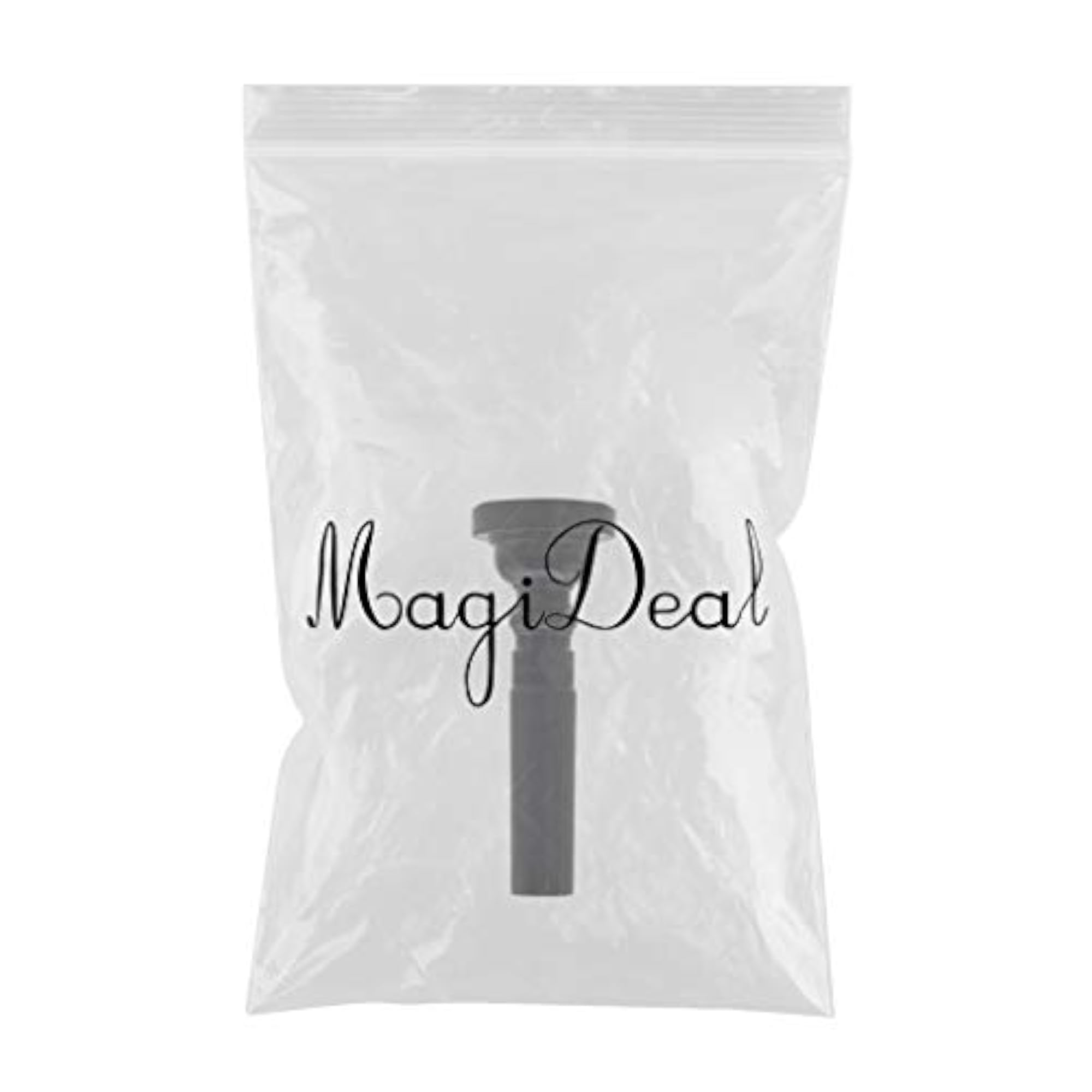 Trumpet Mouthpiece 7C Size, ABS PVC Black/White