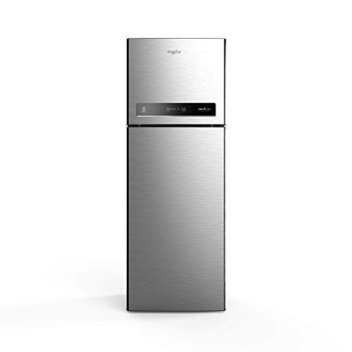 Image of Whirlpool 360 L 4 Star ( 2019 ) Inverter Frost-Free Double-Door Refrigerator (INTELLIFRESH INV CNV 375 ELT 4S, Alpha Steel, Convertible)