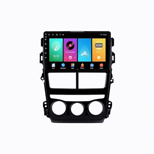 Radio coche 2 DIN con Carplay inalámbrico y pantalla táctil Incell para control por voz Al