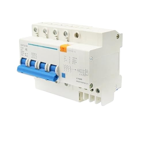 Disjoncteurs mcb 4p DZ47-63LE DC 12V protection surcharge et RCBO 16A