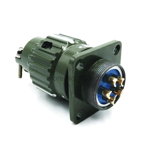 Conector de cable Y2M de 21mm, 4 pines, macho y hembra con hebilla verde 4