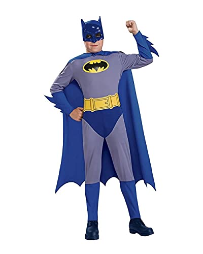 Image of DC Comics Superheroes: Batman Costume for Kids by Rubies, Boy's Small