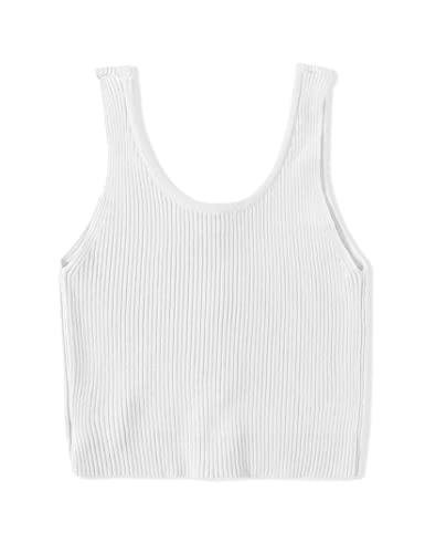 Image of Girls Button Up Tank Top Sleeveless Kids Cute Knit Sweater Vest School Trendy Strap Camisole Undershirt Knitwear