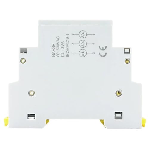 Indicateur ampèremétrique triphasé modulaire haute précision pour tableau DIN