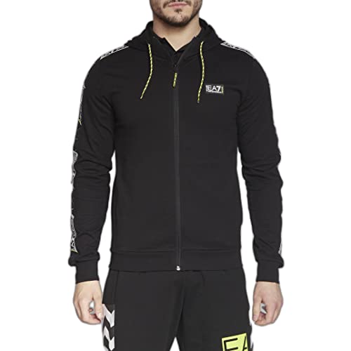 Emporio Armani EA7 Logo Series Sweatshirt mit Kapuze und Logo-Band...