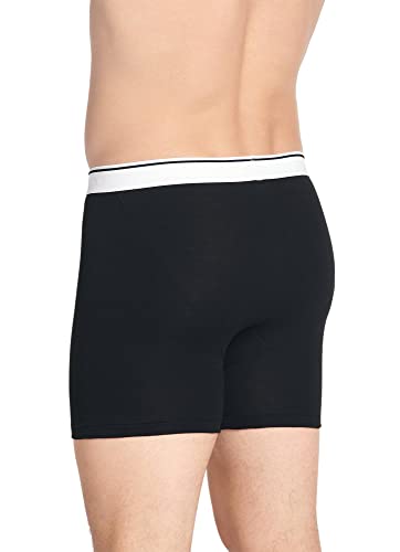 Jockey Men's Underwear Pouch Boxer Brief - 2 Pack, Black, L2