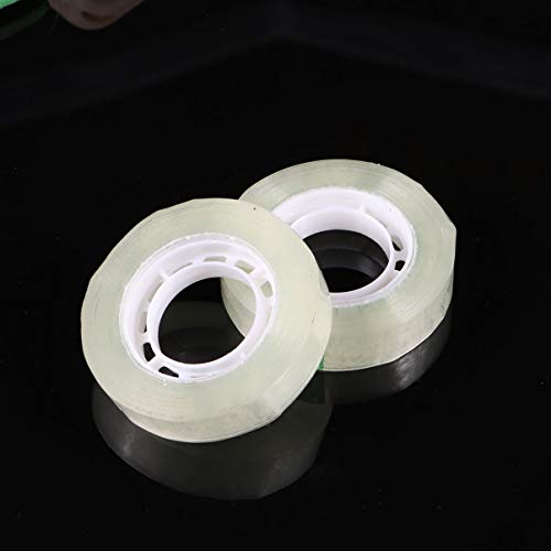 NUOBESTY 12 peças, fita transparente, material de escritório para crianças, escritório, escola, arti