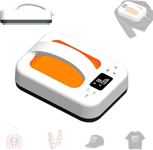 Máquina de prensa térmica portátil para camiseta miniatura 1