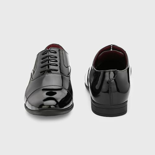 Image of Centrino Men's Formal Shoes |Premium Craftsmanship & Durable Build |Stylish & Elegant Design | Lace-Up Design with Cushioned Insole for Comfort |Craftsmanship for All-Day Elegance (9746)