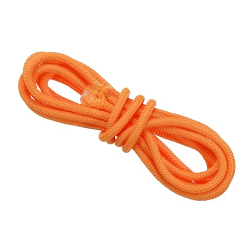 PATIKIL Archery D Loop Rope 3.3 FT, Bow D Loop String Release Material Nock Wire Nocking Loop Buckle Ring for Compound Bowstring, Orange