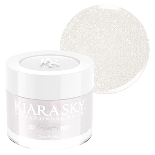 Kiara Sky All-In-One Acrylic Nail Powder | Multi-Use Dip & Acrylic Powder | Sculpting, Overlay & Dipping 2 oz, Morning Dew
