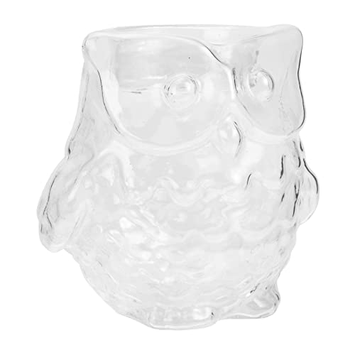 Besportble Owl Candle Holder Vintage Home Decor Desk Topper Adornos Para Room Decorative Candlestick Glass Tea Light Holder Glass Candle Holder Candle Holder Decor Candlestick Ornament #TOP12