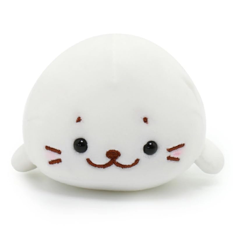 Amazon.co.jp: しろたん ふわもち ちびマスコット 16cm ミニ