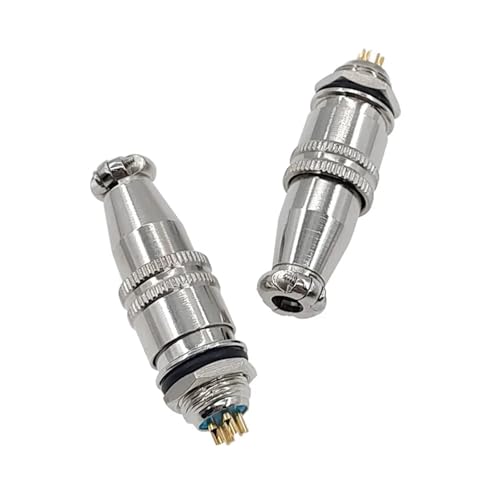 Conector circular XS8 push-pull rápido para sustitución e instalación de cables 5