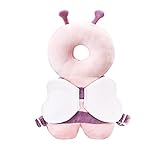【Weich und Hautfreundlich】Der Kopf des Kopfschutzes ist mit einer konkaven Oberfläche und die Oberfläche ist aus sehr kurzem Kristallsamt, weich und hautfreundlich und reibt nicht auf der Rückseite des Babys. Matratze und Kissen für Babys