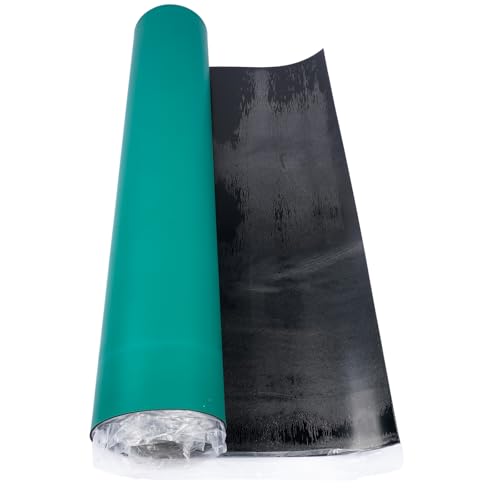 Image of 23.6 inch x 118 inch ESD Anti-Static Mat Roll 0.08 inch Thick ESD Soldering Mat Large High Temperature Workbench Mat Anti Static Desktop Mat Green