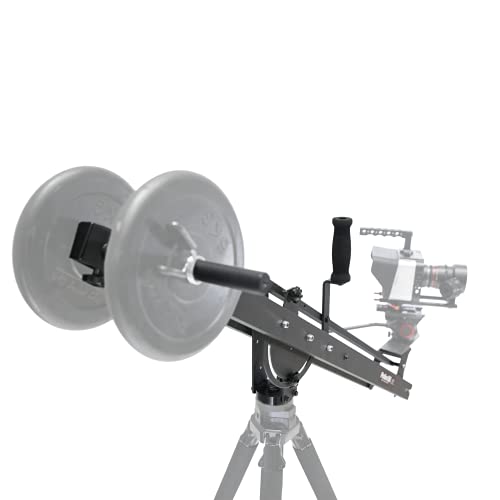 Image of ProAm USA Taurus Jr Heavy Duty Compact DSLR Video Camera Jib Crane Tilt, 4 ft