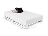  Cama de Palets de 90,105,120,135,150,160,180, 200 & Base & Estructura de & Somier & Camas Originales & Juveniles & Moderna con Palets & Cabecero & Cabezal