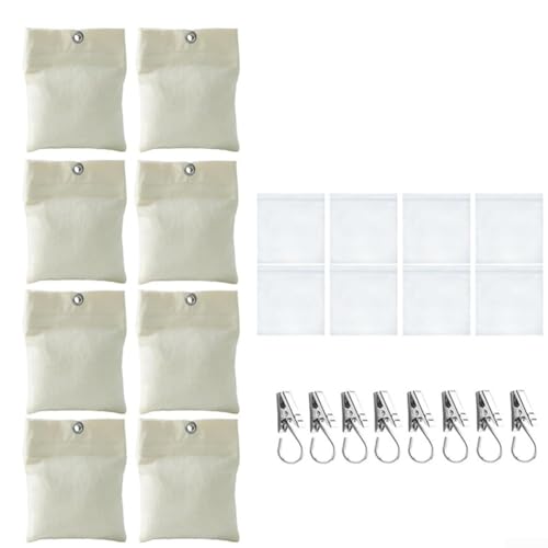 Curtain Weight Bags, Outdoor Curtain Sandbag, Fixed Clip Weight Bags Outdoor Curtain Weight Bags With PE Bag *8, Clip *8 Holds Up To 15 Oz