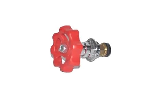 Cosyhat XLJP 1PC PPR PE Globe Valve Spool Red Handle Water Pipe Fittings DN15 DN20 Basic/Thickened Valve Bodies(Thickened-DN15-Red)
