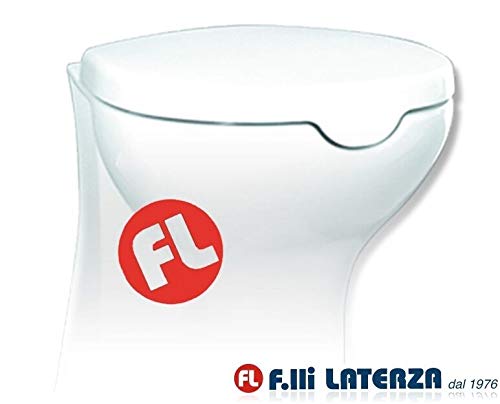 GOMAN VASE AVEC COUVERCLE À SCOMPARTIMENT POUR DISABLES AUSILES CERAMIQUE OPEN SANITAIRES