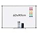 Produktbild Magnetisches Whiteboard mit Stiftablage&12 magnetischen Partikeln, einem Tafellöscher und 2 Whiteboard-Stiften geliefert,90 cm x 60cm (B x H)