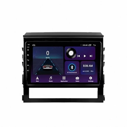 Radio de coche con Bluetooth para Toyota Land Cruiser: viaja conectado con manos libres