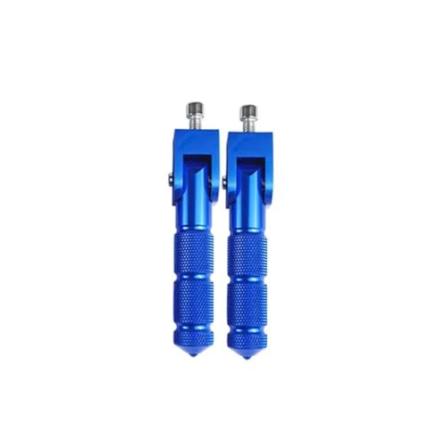 Pédales cale pied moto pliantes 8mm avec grip antidérapant