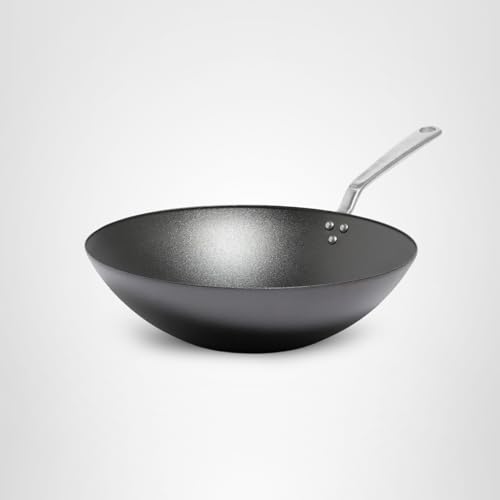 Made In 13-inch Seasoned Carbon Steel Wok thumbnail 7