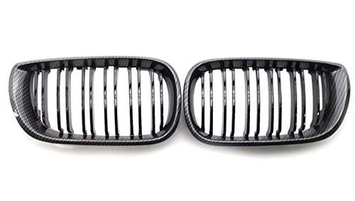 Rejilla de radiador negra para parachoques delantero de BMW E46 Touring y Salón 4 puertas
