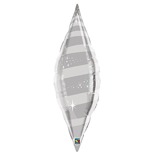 Qualatex 16336 TAPER-SILVER, 38"