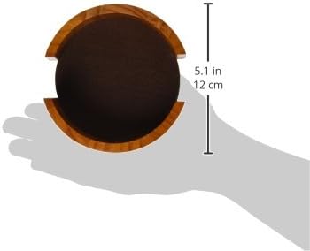 Miniatura 2 de Thirstystone - Portavasos circular de roble