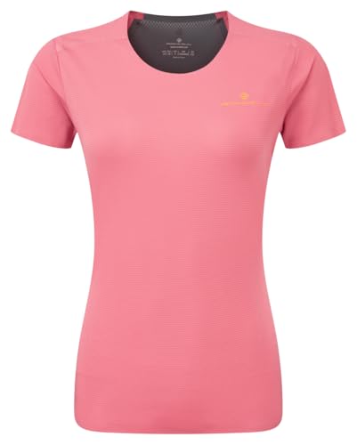 Tech Race S/S Ronhill Femme - T-Shirt de Running Confortable Évacuation Transpiration