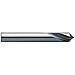 KEO 32343 Cobalt Steel NC Spotting Drill Bit, Uncoated (Bright) Finish, Round Shank, Right Hand Flute, 90 Degree Point Angle, 3/4