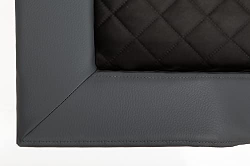 PillowPrim Hundebett Hundeschlafplatz Hundesofa Hundekissen Ruheplatz Hundematratze Hundehütte Hundeplatz Hundekorb Liegekissen 93x62 cm