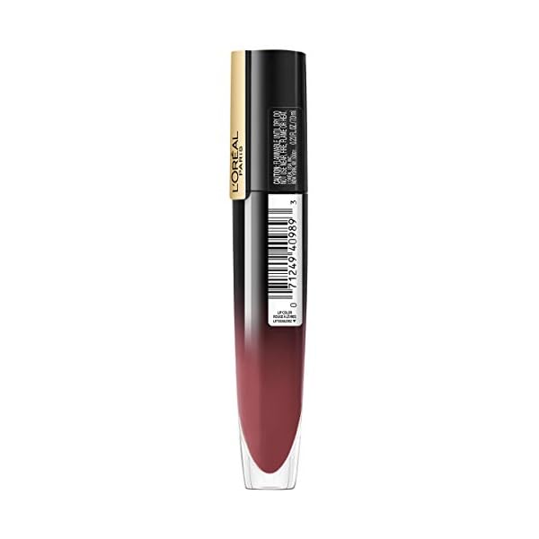 L'Oreal Paris Brilliant Signature Shiny Lip Stain Lipstick, Be Outstanding 0.21 Fl Oz.