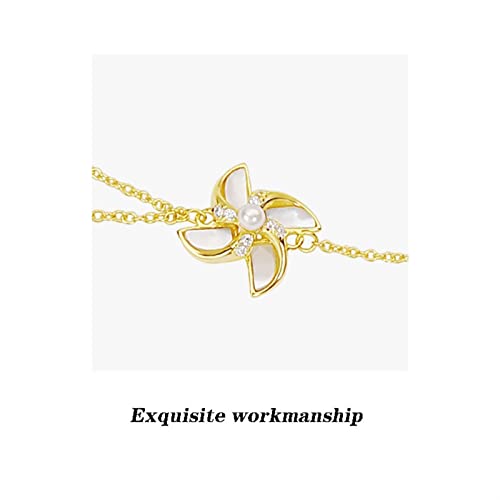 Moulin à vent en argent 925 cadeau idéal collier de créateur - 2