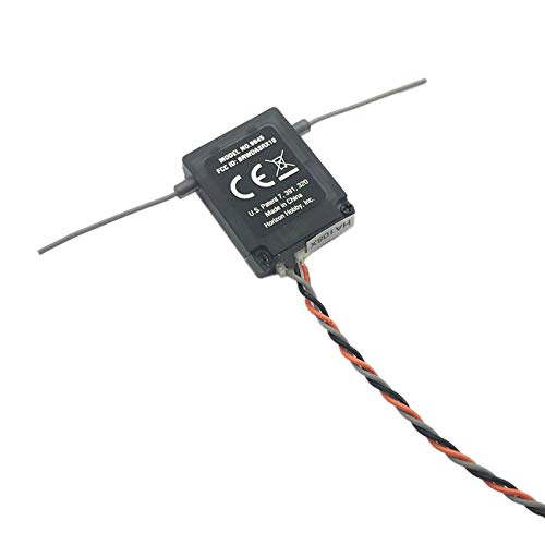Kqcibz DSMX Receiver Satellite for AR6210 AR8000 AR9020 AR12120 Receiver, Black, 322831