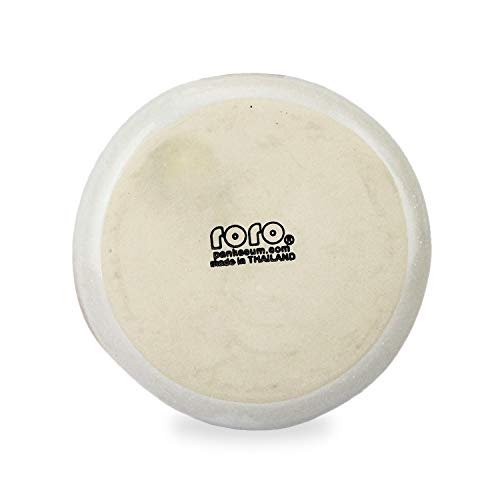 Roro Ceramic Stoneware White Hand-Molded Glossy Appetizer And Snack Plates, 7 Inch Pair Of 2 #TOP3