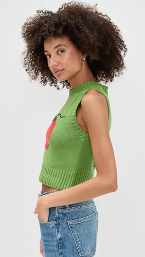 STAUD Women's Pingo Sweater Vest4