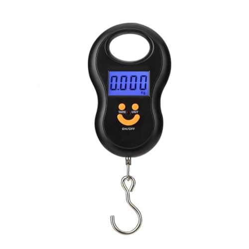 Mini Digital Luggage Scale - Portable Handheld Weighing Scale for Travel, Fishing, and Suitcases - Accurate Electronic Hook Scale for Easy Weight Measurement