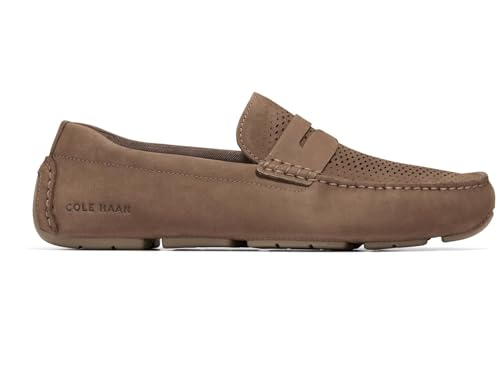 Image of Cole Haan Men's Grand Laser Penny Driver Driving Style Loafer