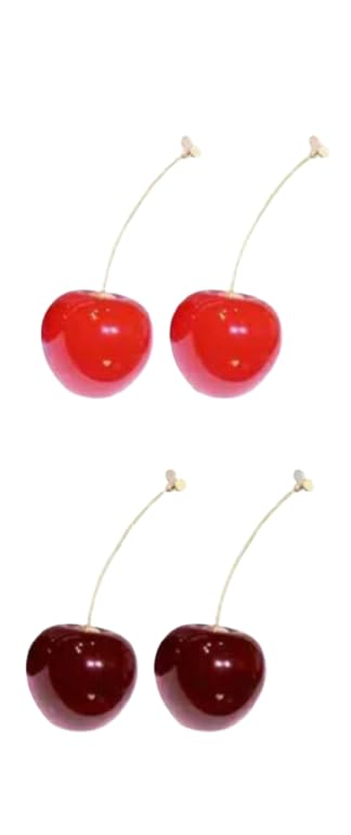 Mebella Cherry Dangle Earrings for Girls & Women. Dangle Drop Earrings (Red & Mehroon) 2 Colorful Cheery (B0CDCFGS6G) Amazon Price History, Amazon Price Tracker