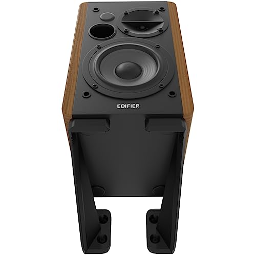 Suporte de Parede Fixo compativel com Caixa Edifier R1280T – Estável, Discreto e com Acabamento Preto