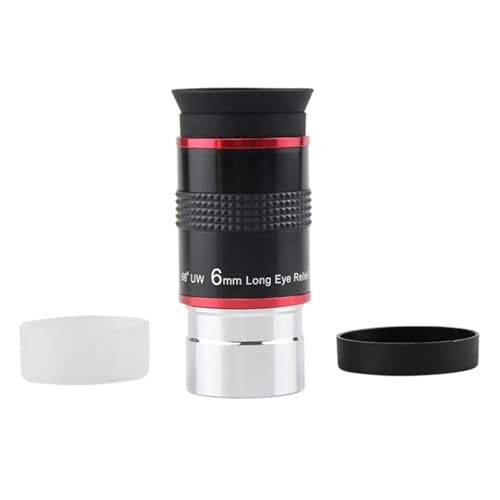 Ocular gran angular de 68 grados con revestimiento múltiple para telescopio astronómico de 6 mm