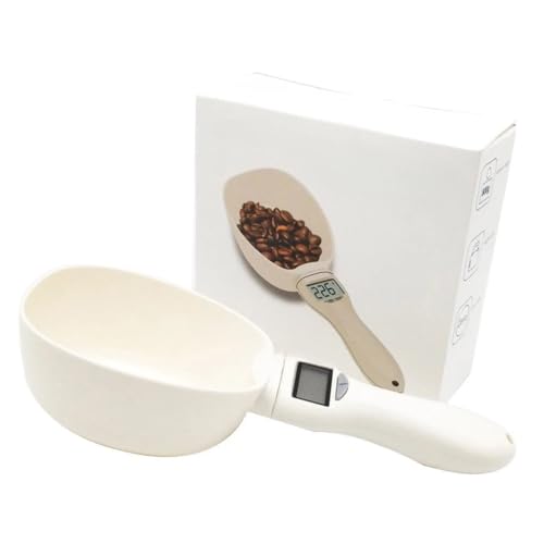 【aelah】ペットの犬と猫の食品栄養スケール、高精度の大きなスプーンスケール、電子計量スプーンコーヒースケール、電子スプーンスケール