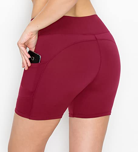 Image of ALWAYS Women's Super Soft Biker Shorts - 3 inch / 5 inch / 8 inch High Waisted Yoga Running Dance Spandex Shorts